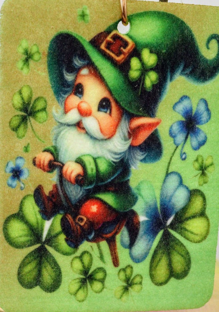 Air Freshener 03 Gnome with Flower