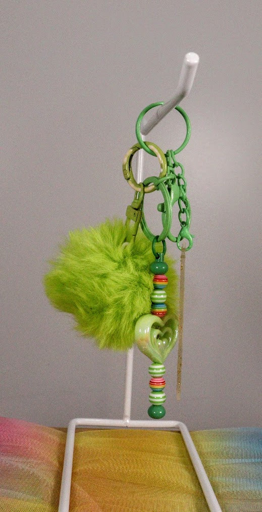 KEYRING beaded 01
