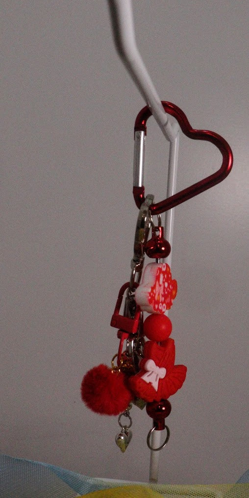KEYRING beaded 03