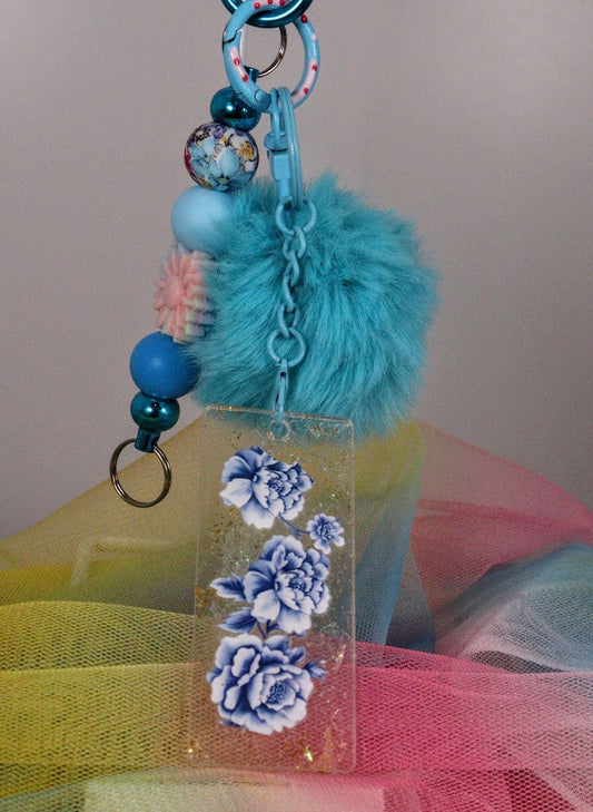 KEYRING beaded 04