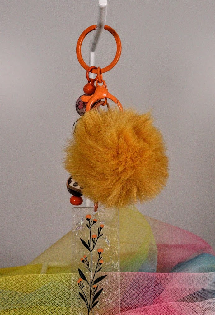 KEYRING beaded 05