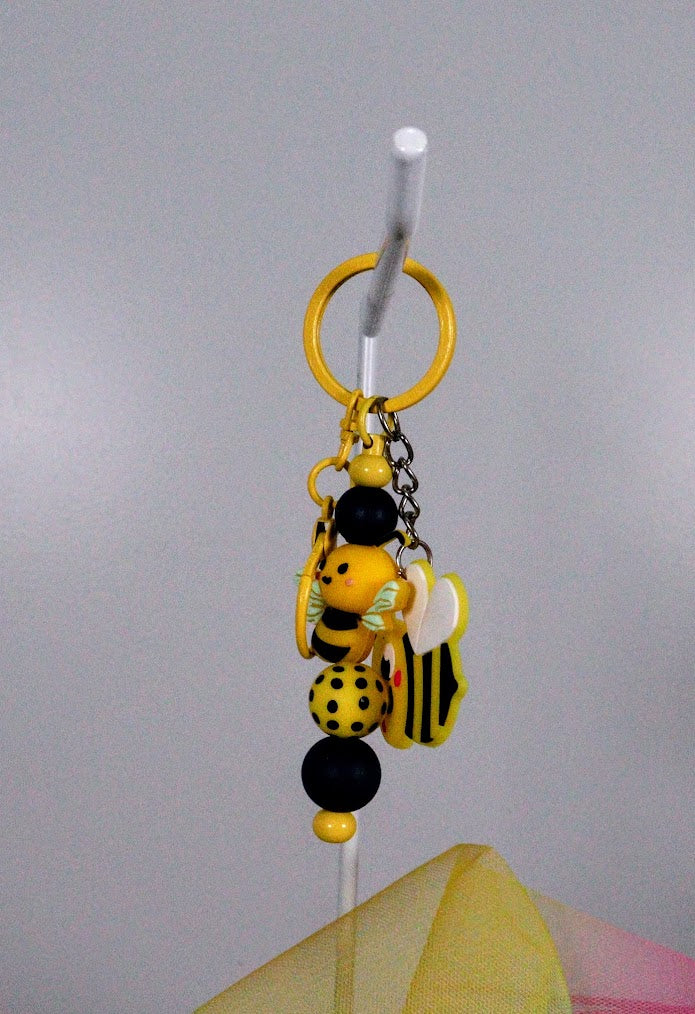 KEYRING beaded 06