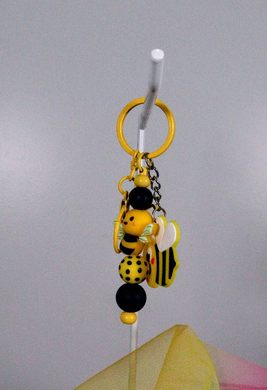 KEYRING beaded 06