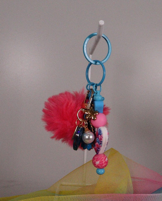KEYRING beaded 07