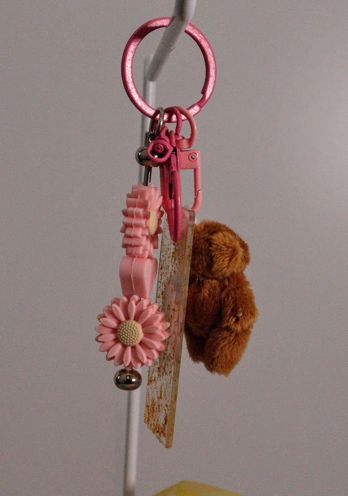 KEYRING beaded 08