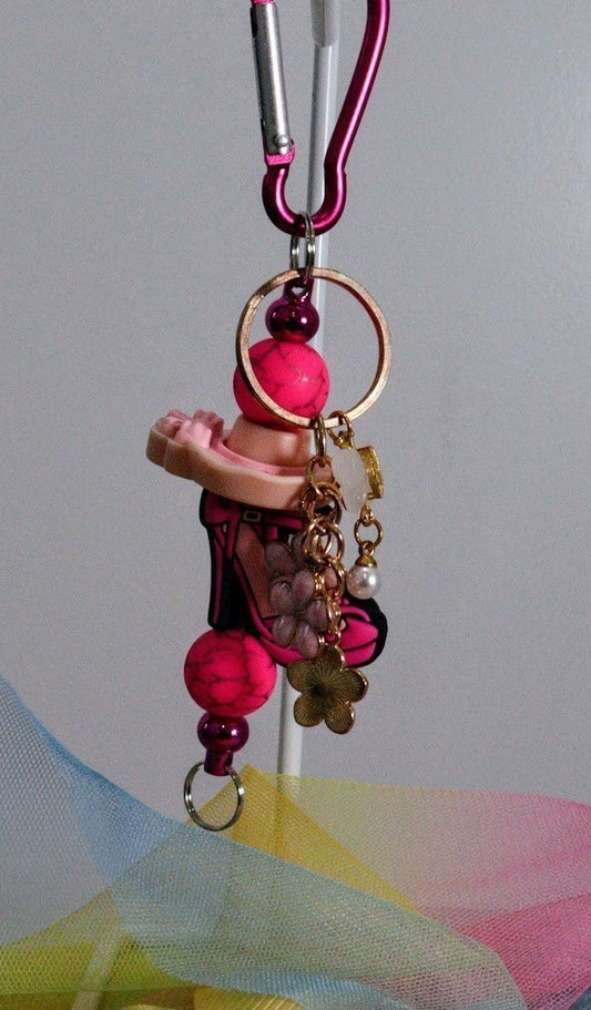 KEYRING beaded 12