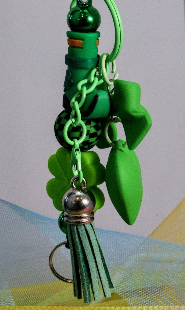 KEYRING beaded 15