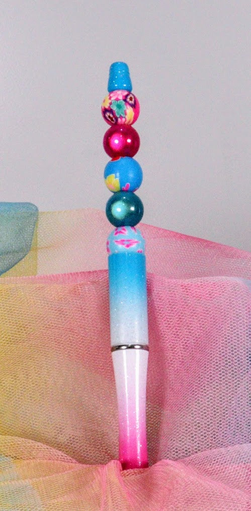 Pen Decorative - hand designed-& note pad 02