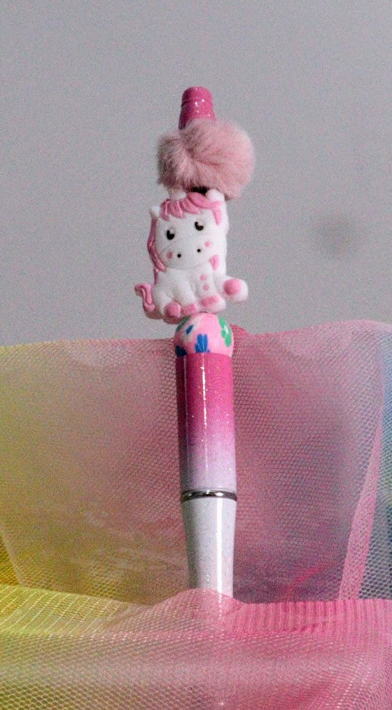 Pen Decorative - hand designed - & note pad 09