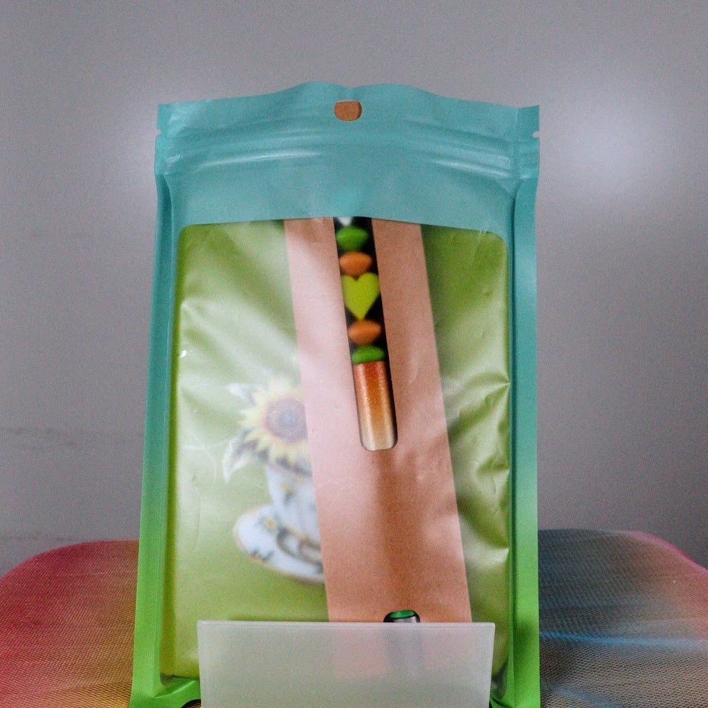 Pen Decorative -hand designed- & note pad 011
