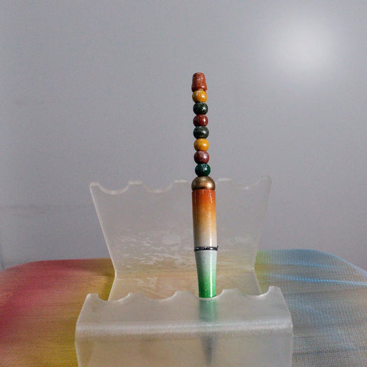 Pen Decorative- hand designed & note pad- 012