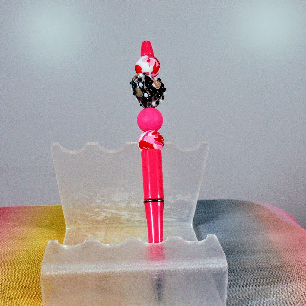 Pen Decorative-hand designed- & note pad 015