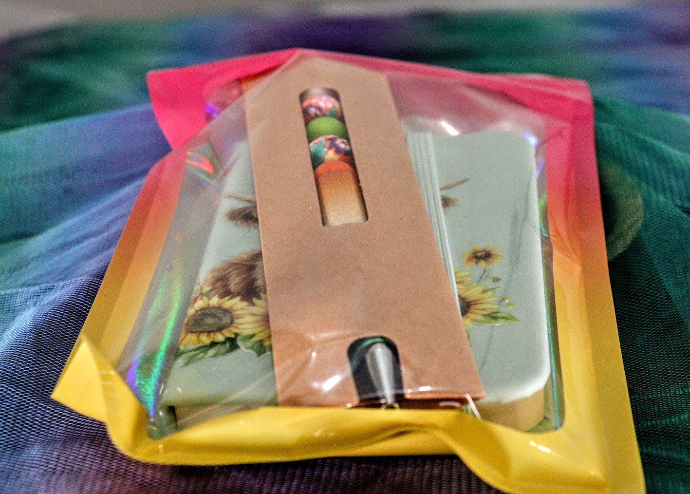 Pen Decorative - hand designed - & note pad 05