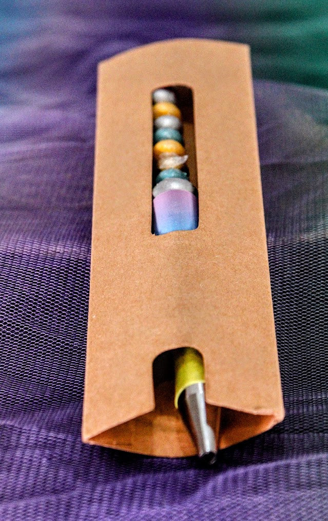 Pen Decorative - hand designed -   & note pad 06