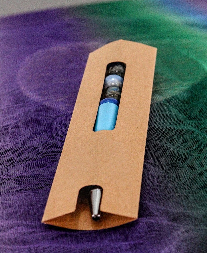 Pen Decorative & Note Pad- hand designed 010